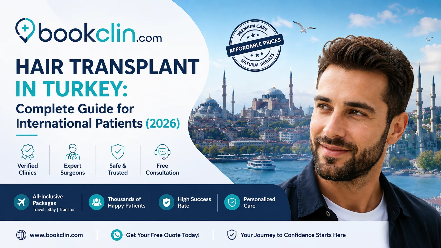Hair Transplant in Turkey: Complete Guide for International Patients (2026)
